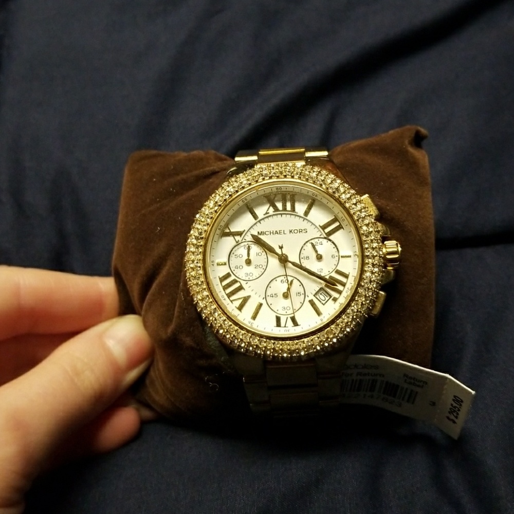 Gold Michael kors watch